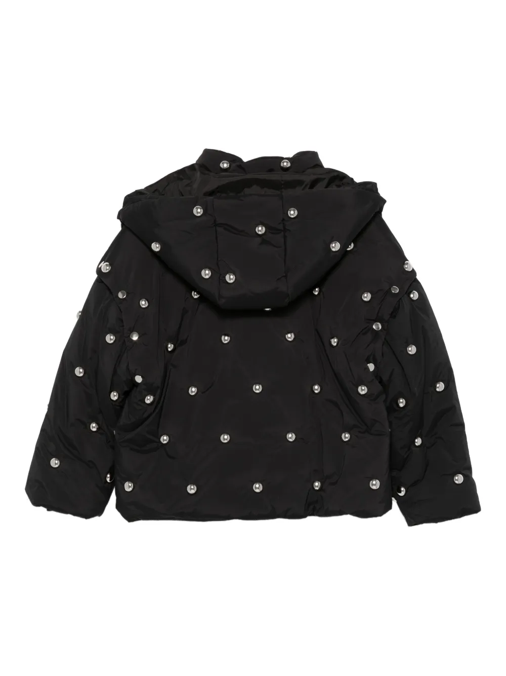 MSGM Kids studded puffer jacket | Girls Padded Jackets | Image 2