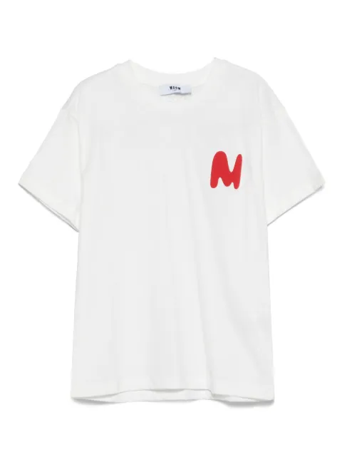 MSGM Kids logo-print T-shirt