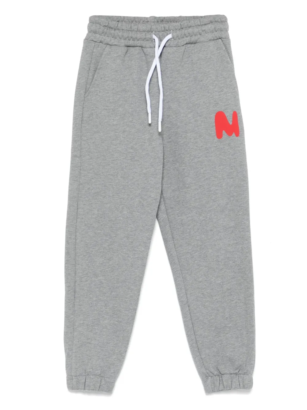 MSGM Kids logo-detail drawstring track pants | Grey | Image 1
