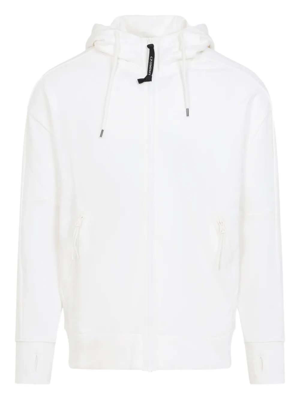 C.P. Company Hoodie met rits Wit