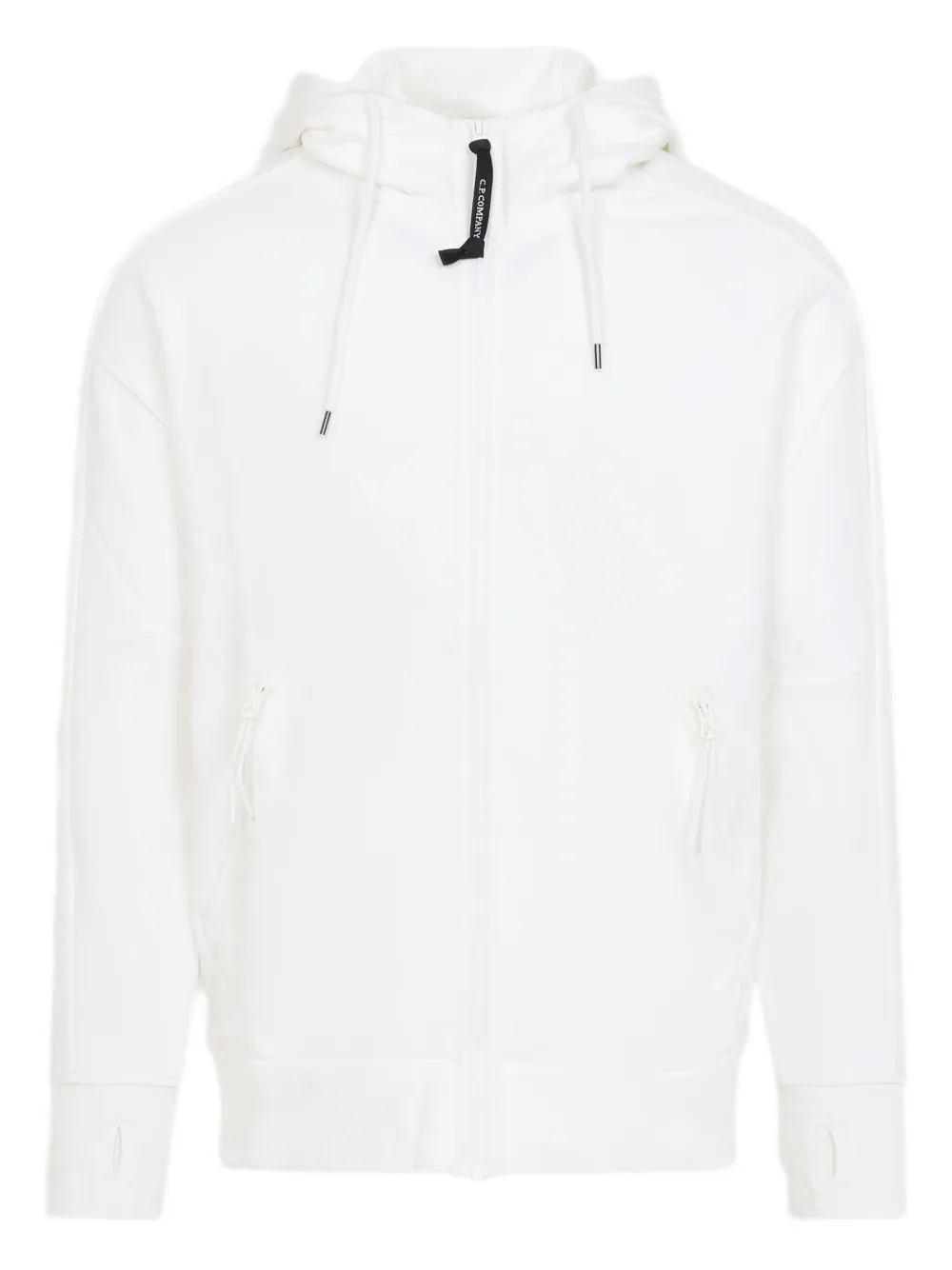 C.P. Company Hoodie met rits Wit