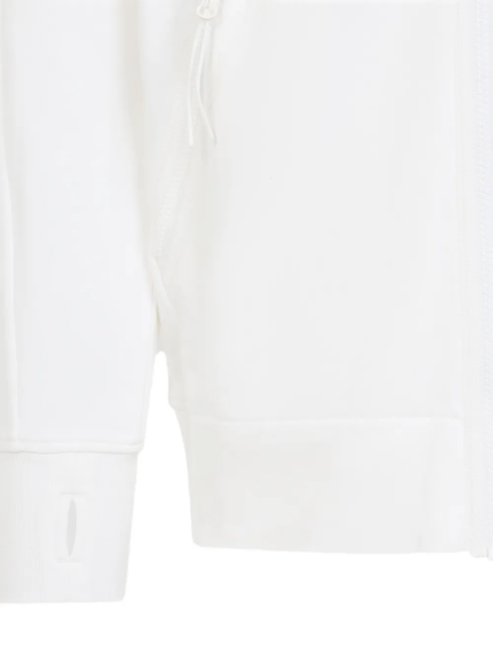 C.P. Company Hoodie met rits Wit