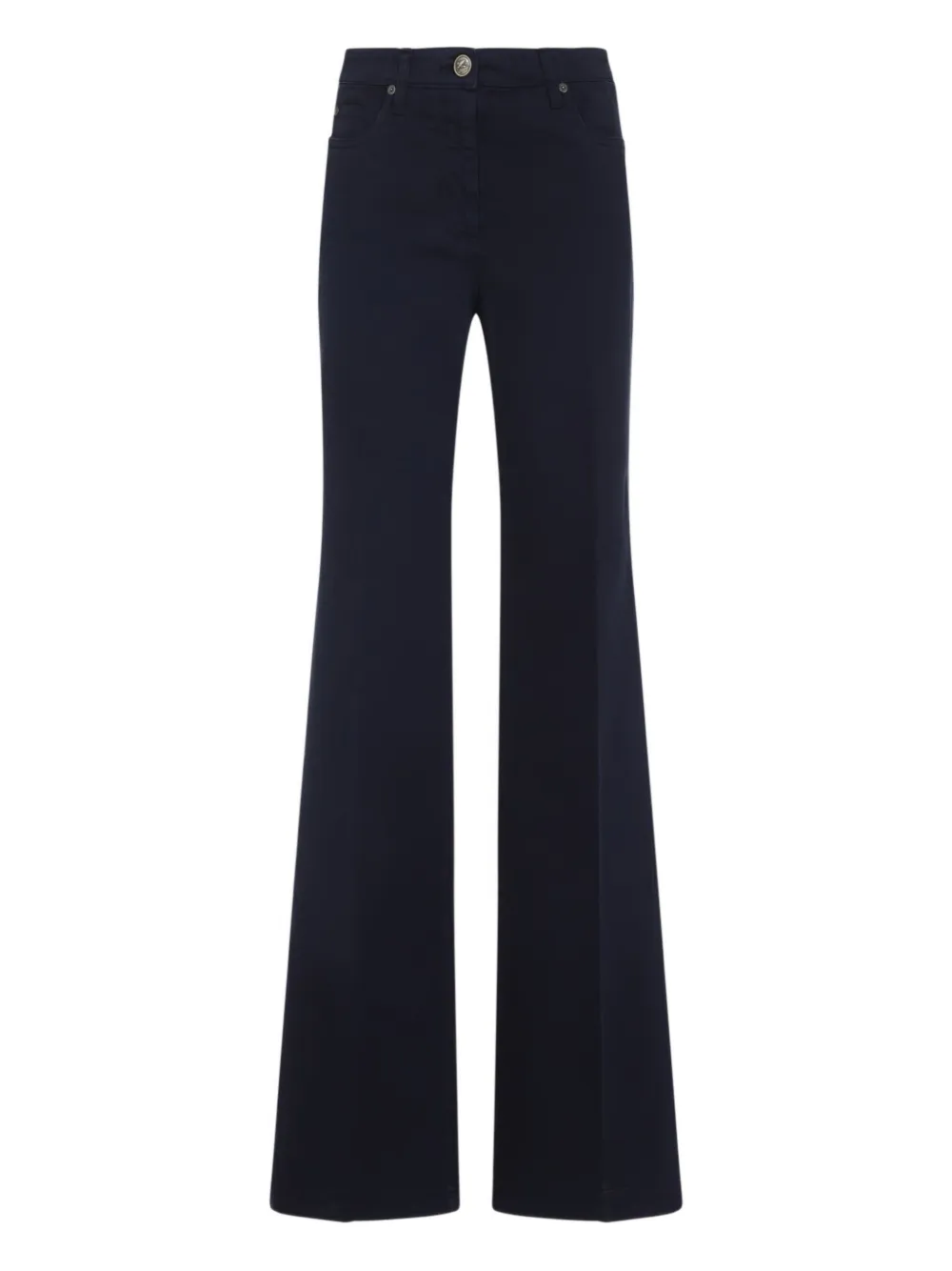 ETRO embroidered flared jeans Blauw