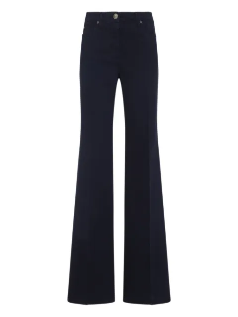 ETRO embroidered flared jeans