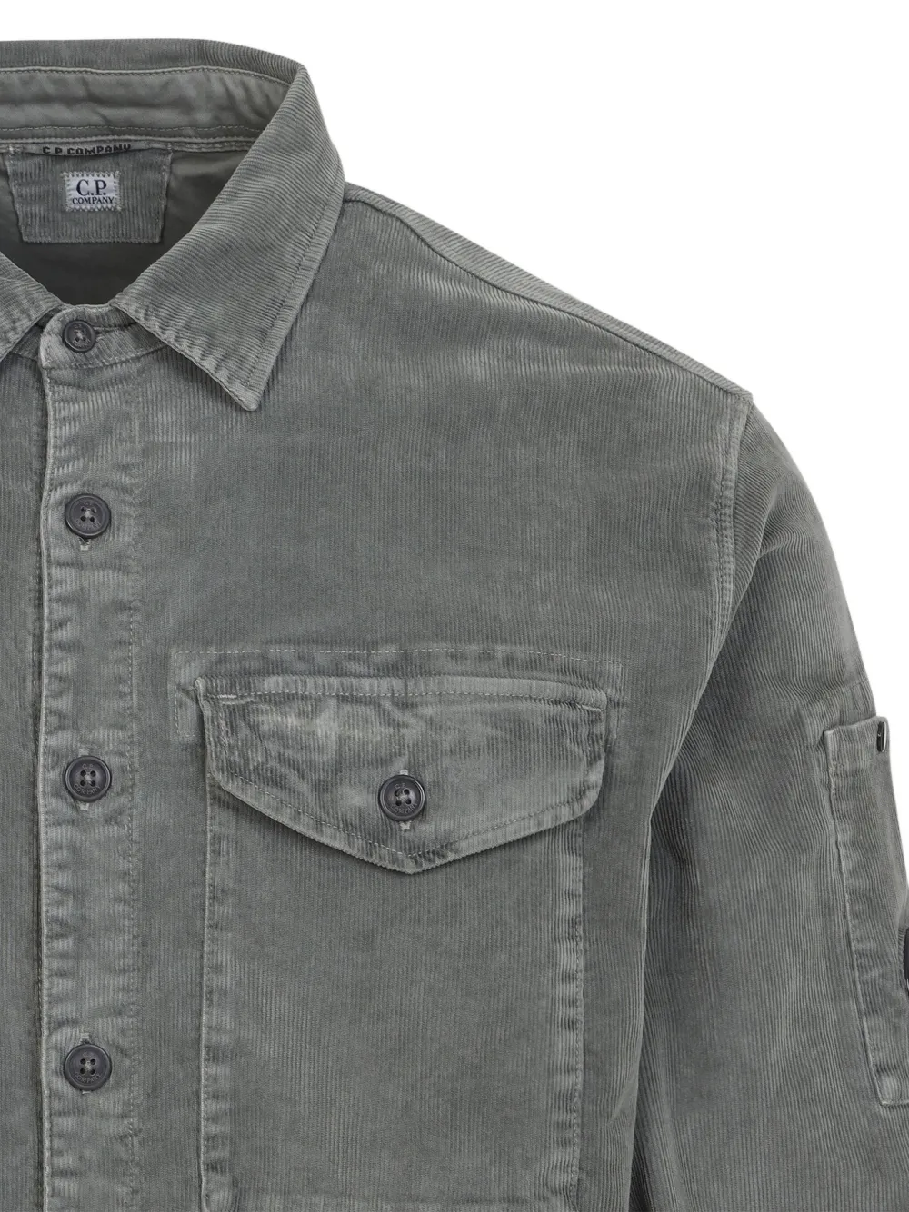 C.P. Company corduroy shirt Grijs
