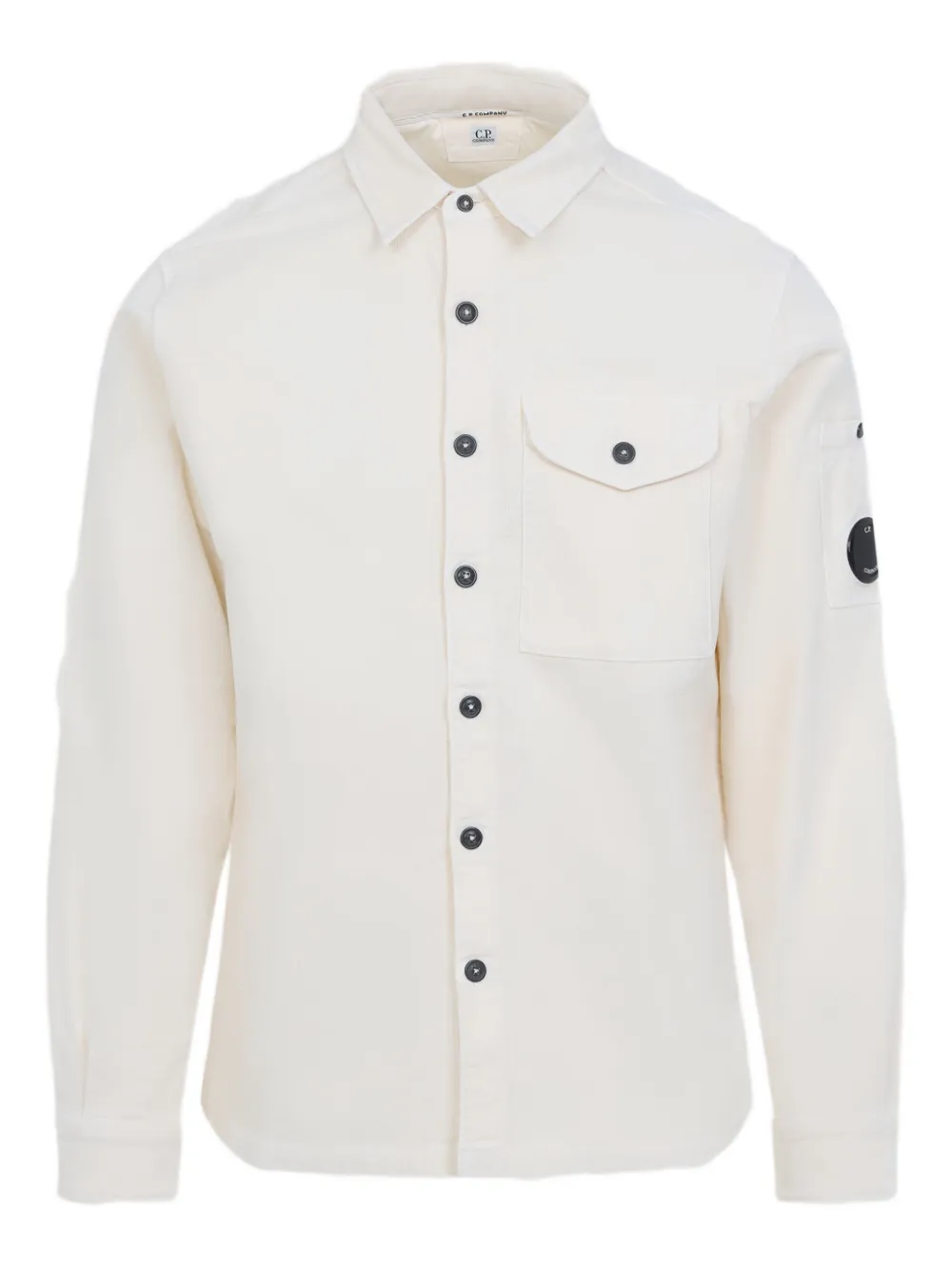 C.P. Company pocket-lens shirt Wit