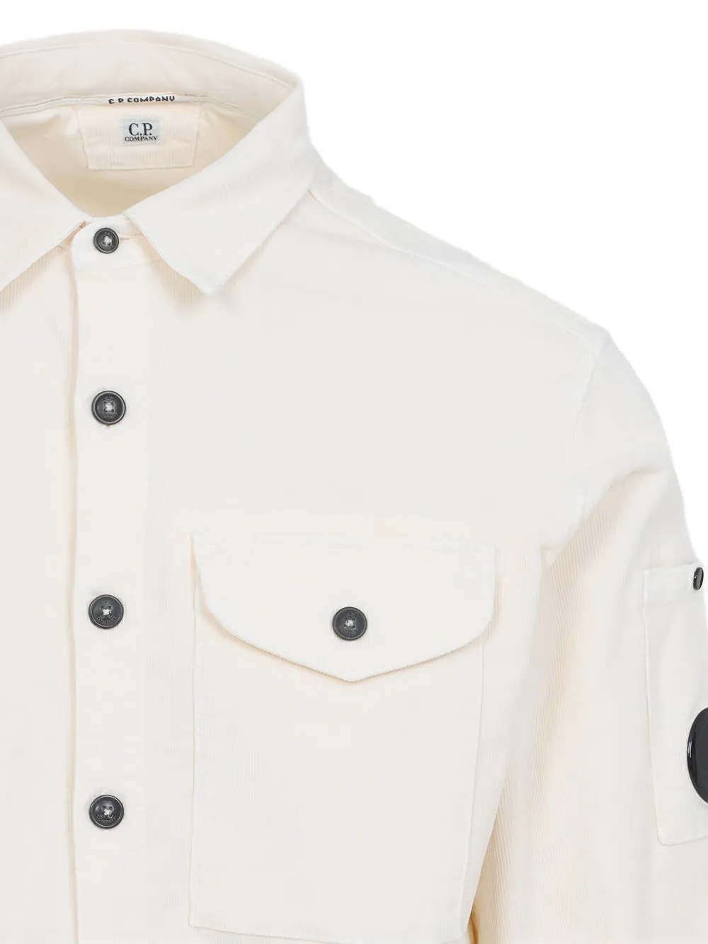 C.P. Company pocket-lens shirt Wit