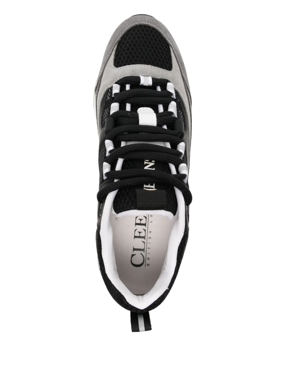 Cleens Aero Runner Panelled Mesh Sneakers In Multi