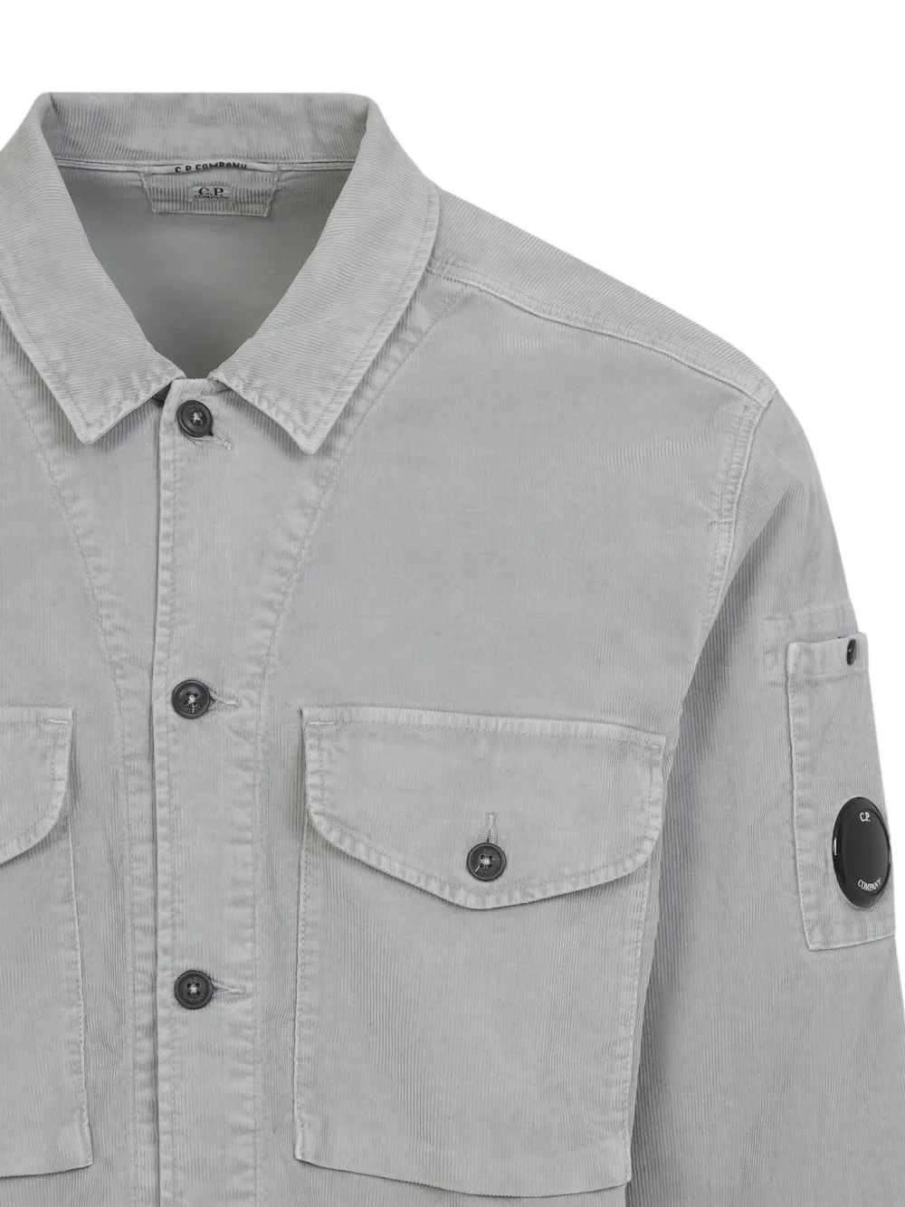 C.P. Company corduroy shirt Grijs