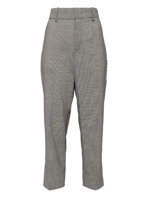 ISABEL MARANT pantalones a cuadros príncipe de Gales