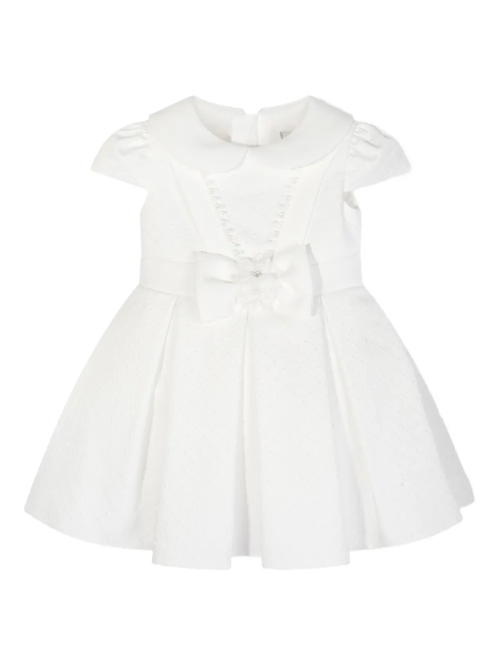 Dress & Fleur Jurk verfraaid met strik - Wit