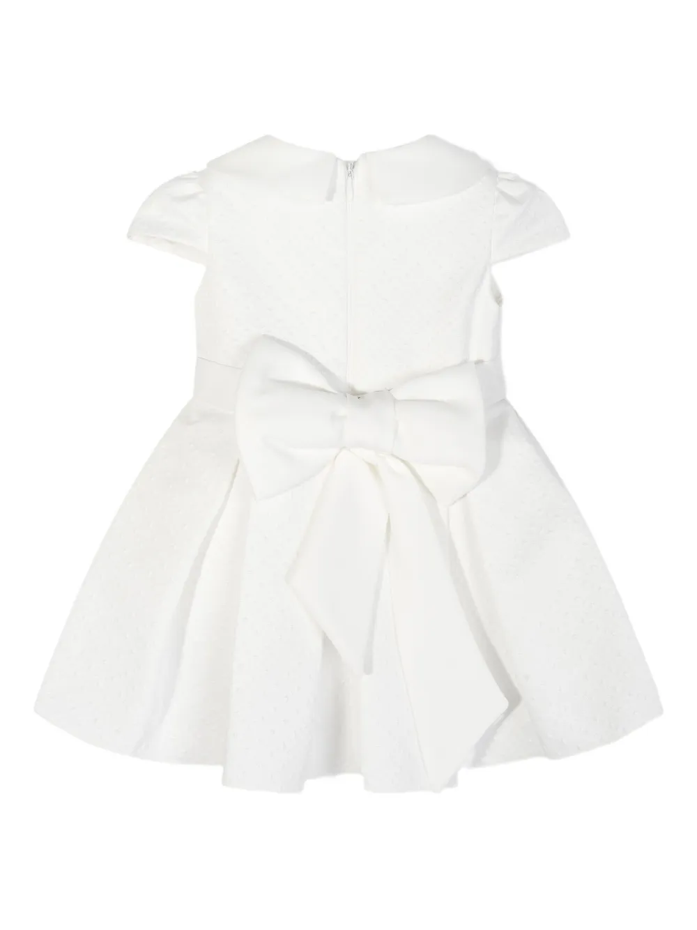 Dress & Fleur Embellished Bow Party Dress In White