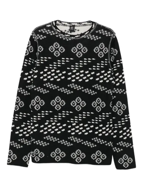 Gianfranco Ferré Pre-Owned 1990s geometric-print sweater