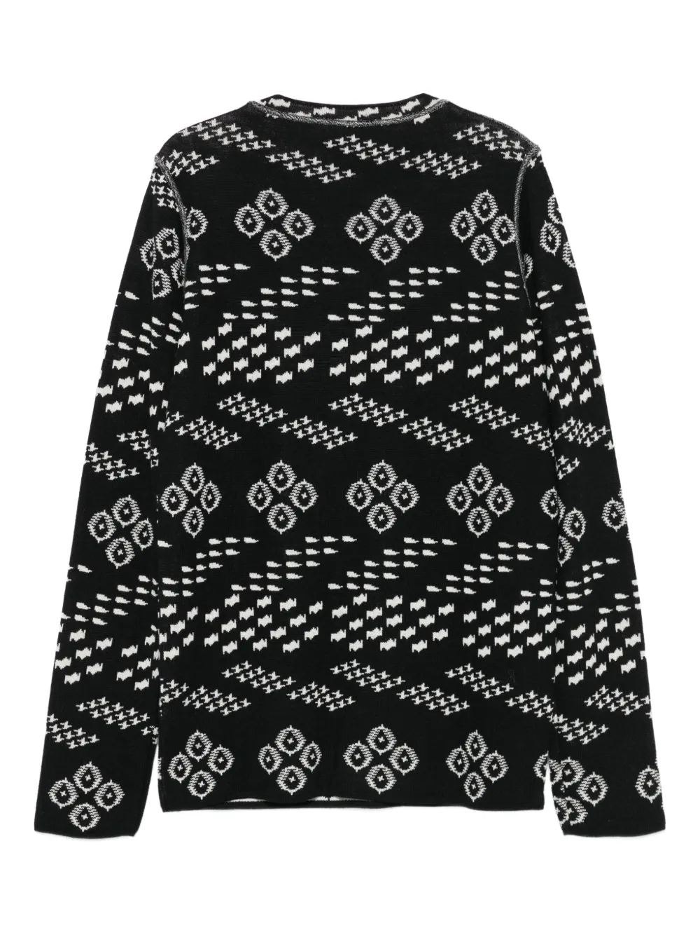 Gianfranco Ferré Pre-Owned 1990s geometric-print sweater | Image 2