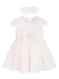 Dress & Fleur Peter Pan collar bow party dress - Pink