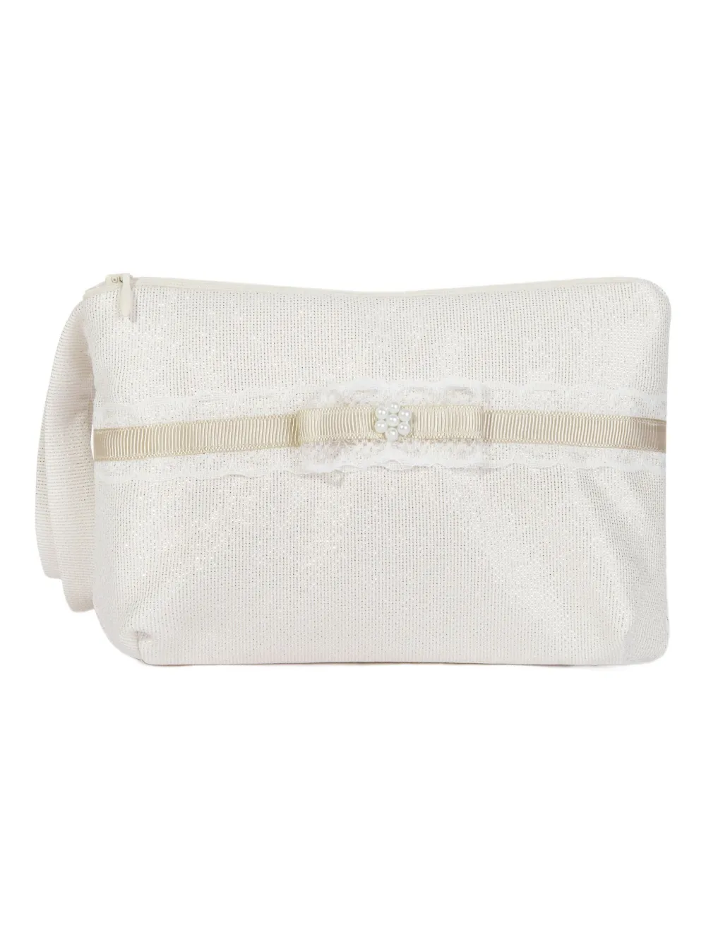 Dress & Fleur Ribbon-detailing Dress In White