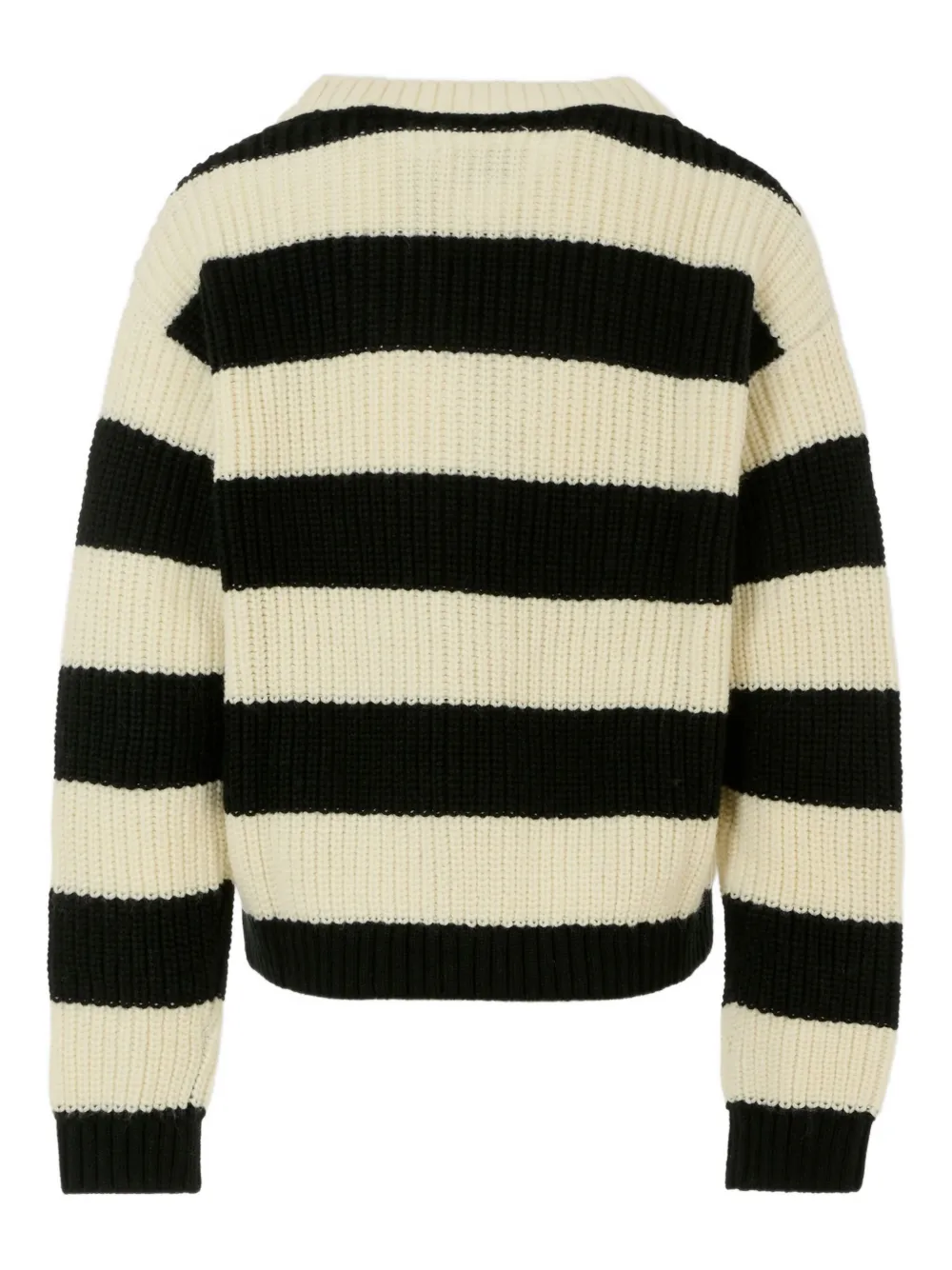Calvin Klein Kids Gestreept vest met knoop Beige