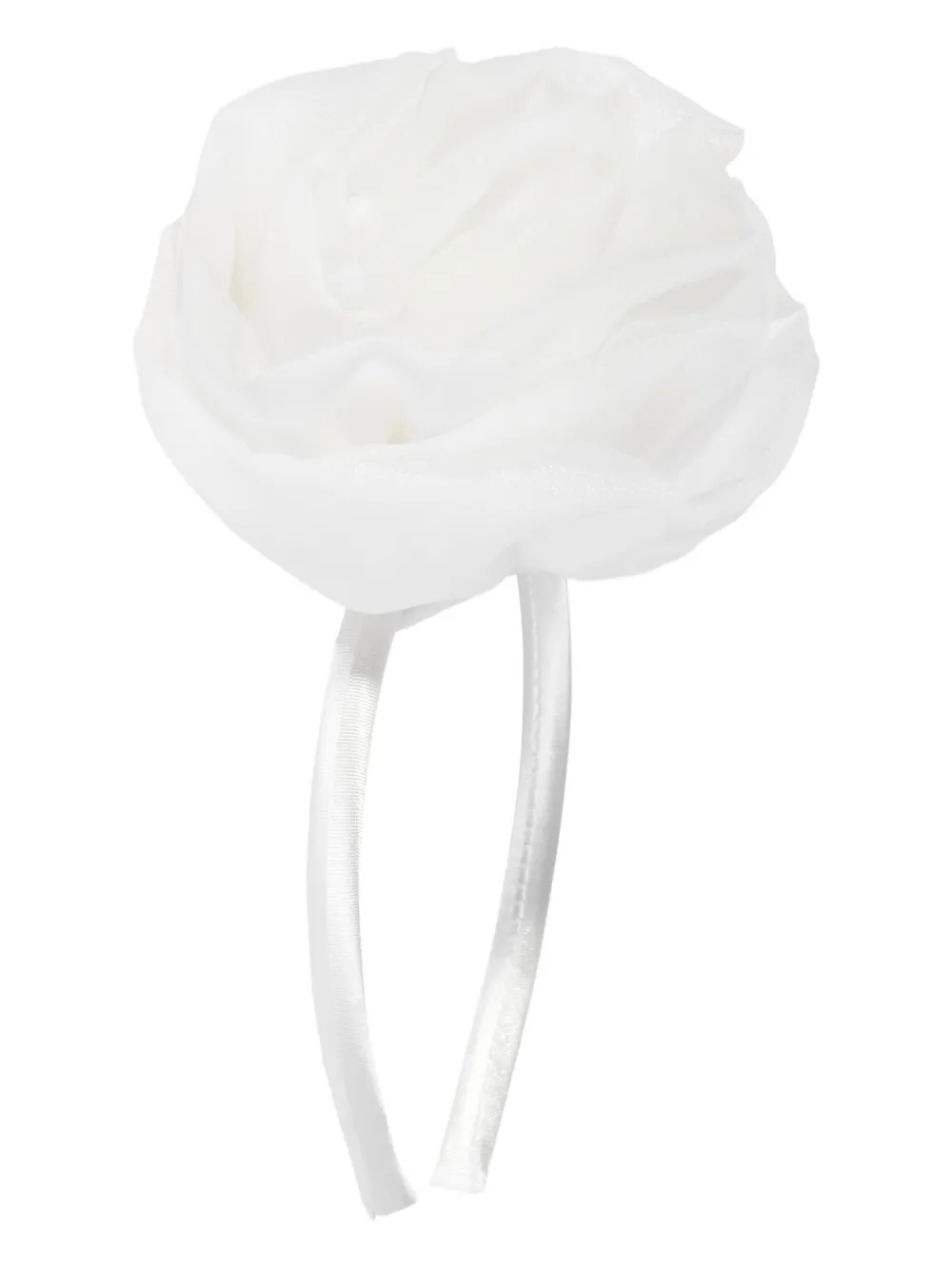 Dress & Fleur Jurk met kanten verfraaiing en ruches Wit