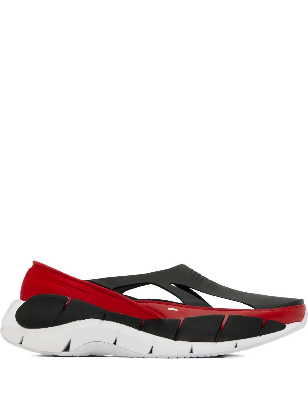 Reebok open-toe slip-on trainers Black