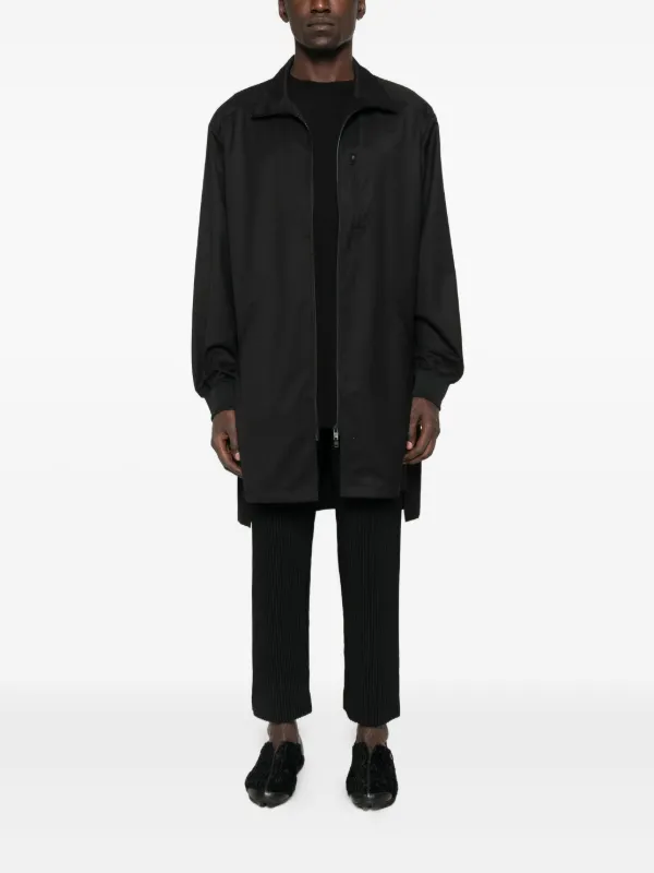 adidas Y-3 ブラック ジップアップジャケット ワンピース adidas Y-3 ブラック ジップアップジャケット ワンピース