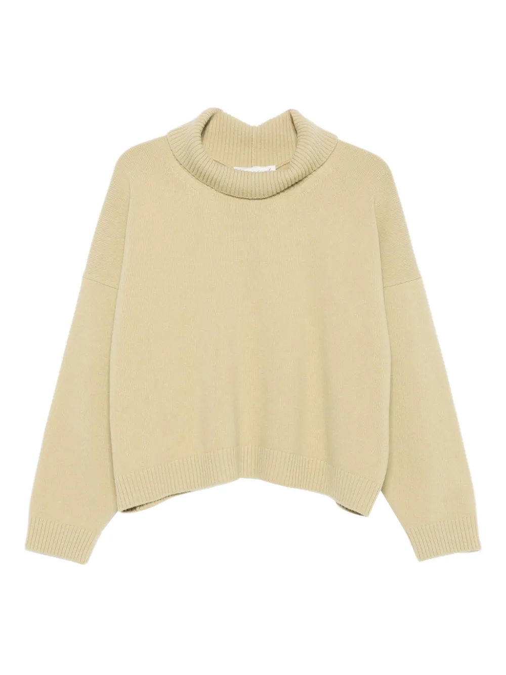 Phisique Du Role Long-sleeve Wool Sweater In Yellow
