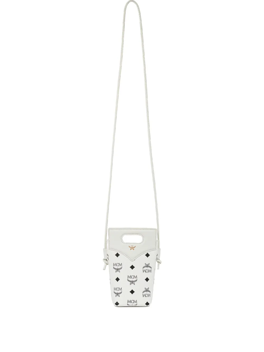 Diamond Visetos leather cross body bag