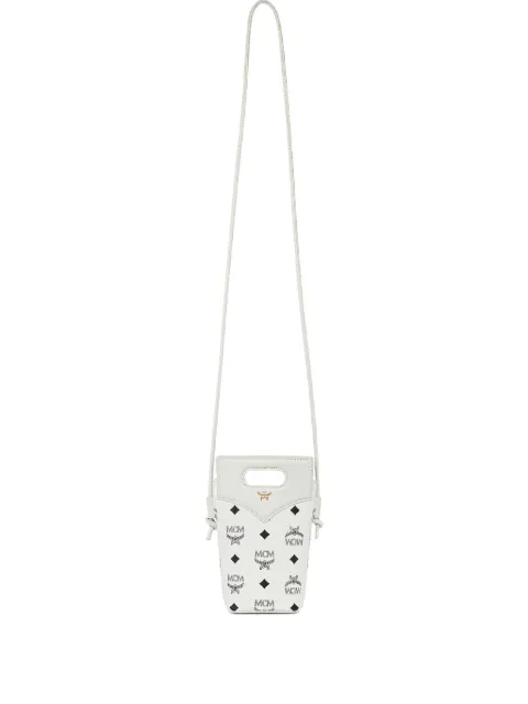 MCM Diamond Visetos leather cross body bag