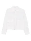 Phisique Du Role patch-pocket cotton shirt - White