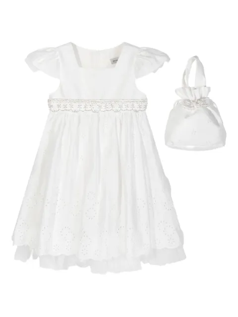 Dress & Fleur set de vestido bordado con volantes en las mangas