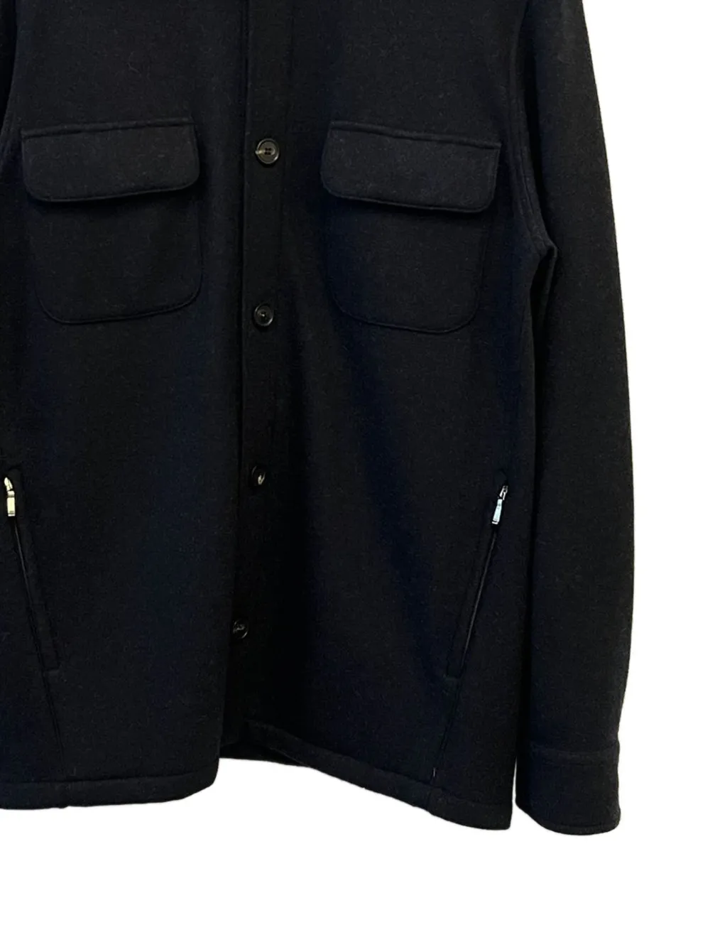Loro Piana buttoned pocket jacket | Shirt Jackets | Image 2