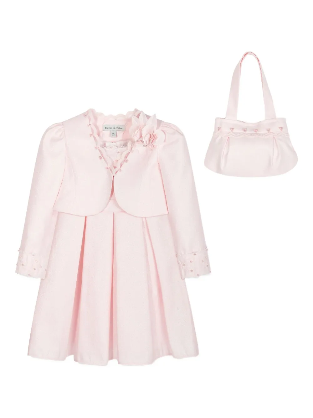 Dress & Fleur レーストリム ワンピース セット - ピンク Dress & Fleur レーストリム ワンピース セット - ピンク