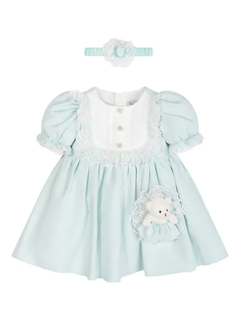 Dress & Fleur robe à appliqué ourson