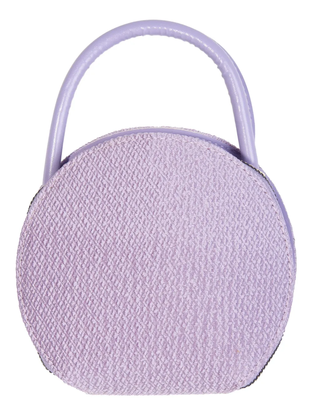 Dress & Fleur Jurk met geborduurde bloemen Paars