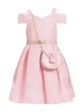 Dress & Fleur floral lace-overlay dress - Pink