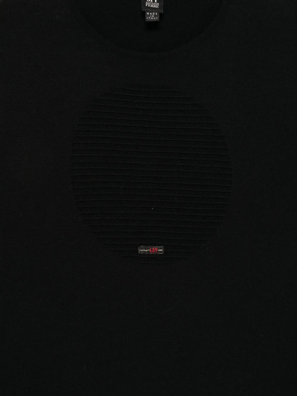Pre-owned Gianfranco Ferre 1990s Long-sleeve Sweater In Black