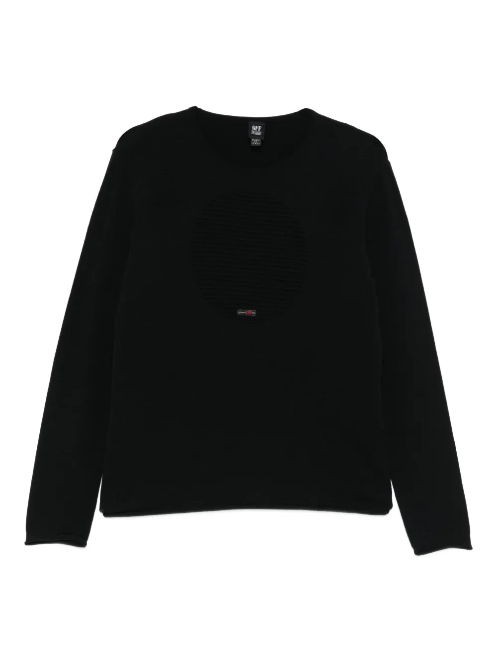 Gianfranco Ferré Pre-Owned 1990s long-sleeve sweater | Black | Image 1