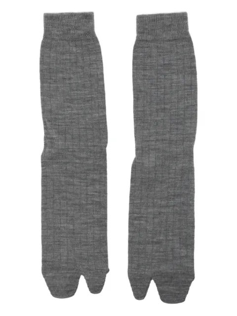 Maison Margiela ribbed crew socks