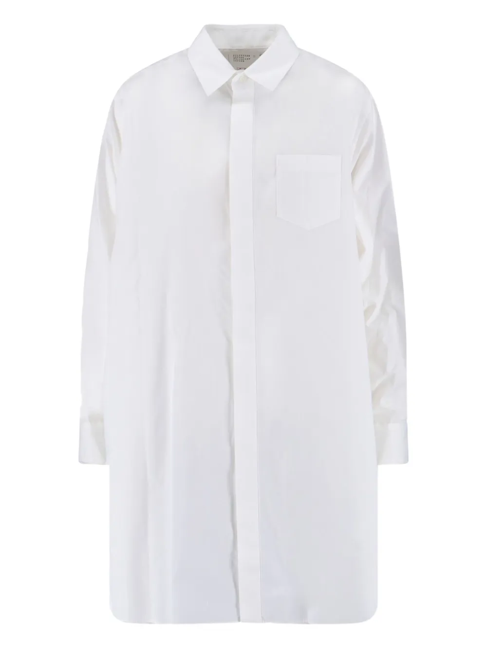 pleated shirt mini dress