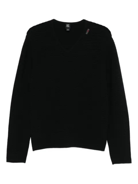 Gianfranco Ferré Pre-Owned 1990s ribbed V-neck sweater