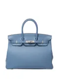 Hermès Pre-Owned Birkin 35 leather tote bag - Blue