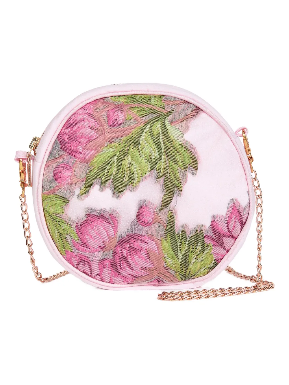 Dress & Fleur Off-shoulder jurk met bloemenprint Roze