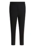Semper elastic-waist trousers - Black