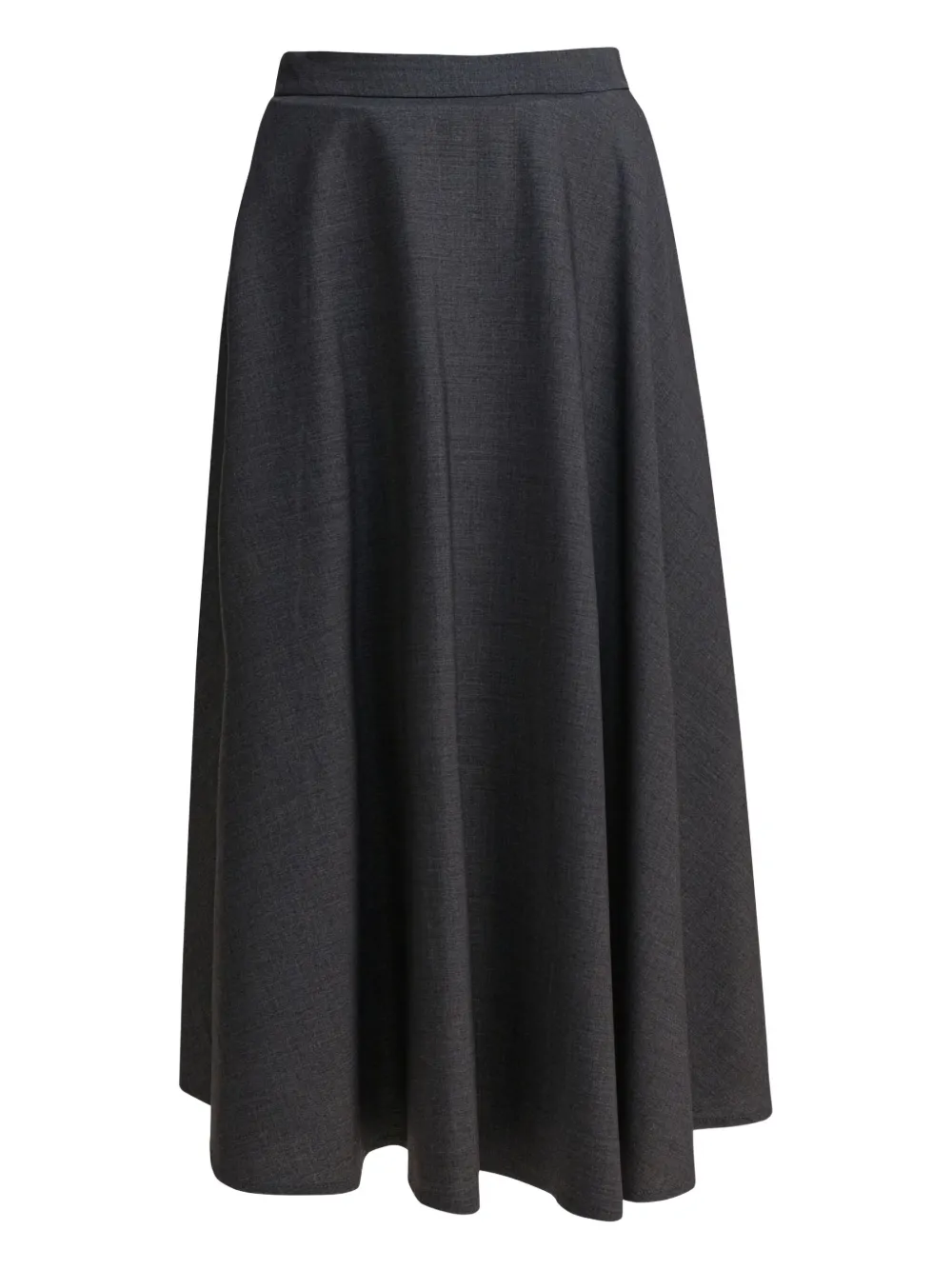 tailored midi skirt