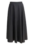 Semper tailored midi skirt - Grey