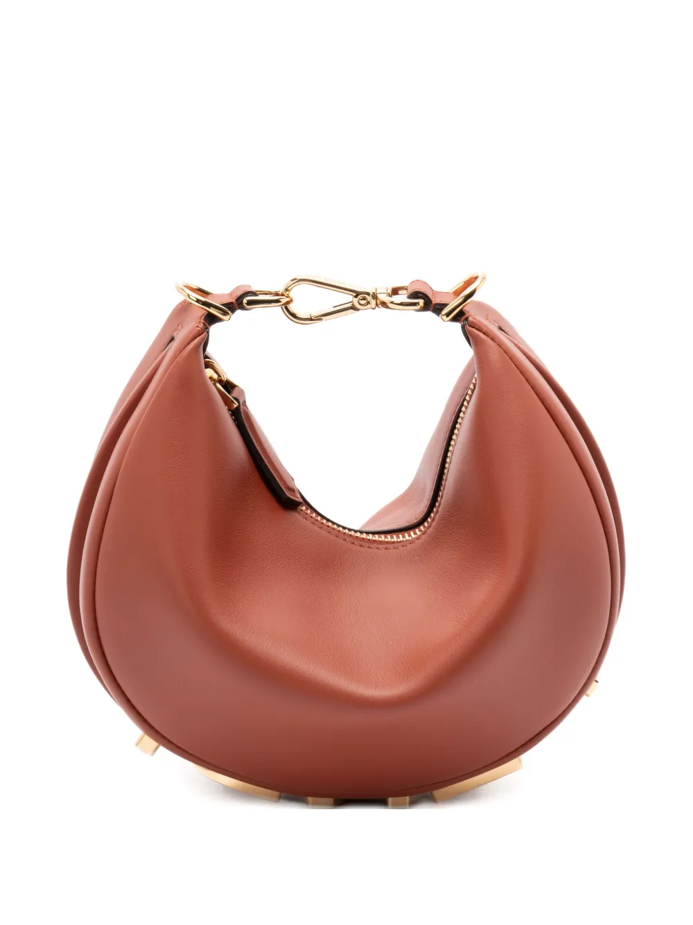 mini Fendigraphy leather shoulder bag