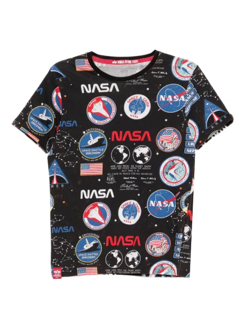 Alpha Industries Nasa-motif T-shirt