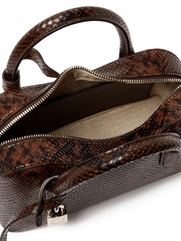 Stella McCartney snake-print Tote Bag | Brown | FARFETCH