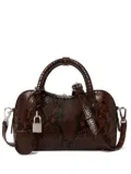 Stella McCartney snake-print tote bag - Brown