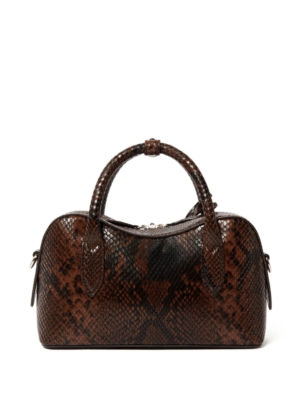 Stella McCartney snake-print tote bag - Bruin
