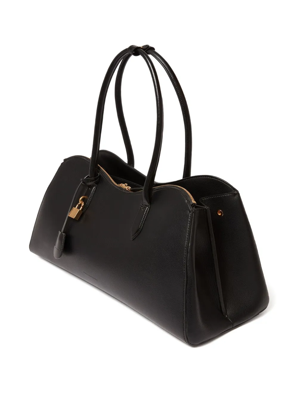 Stella McCartney Ryder shopper met hangslot Zwart